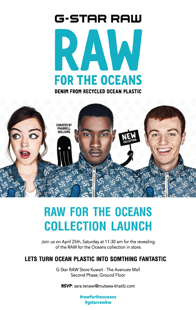 g star raw ocean plastic